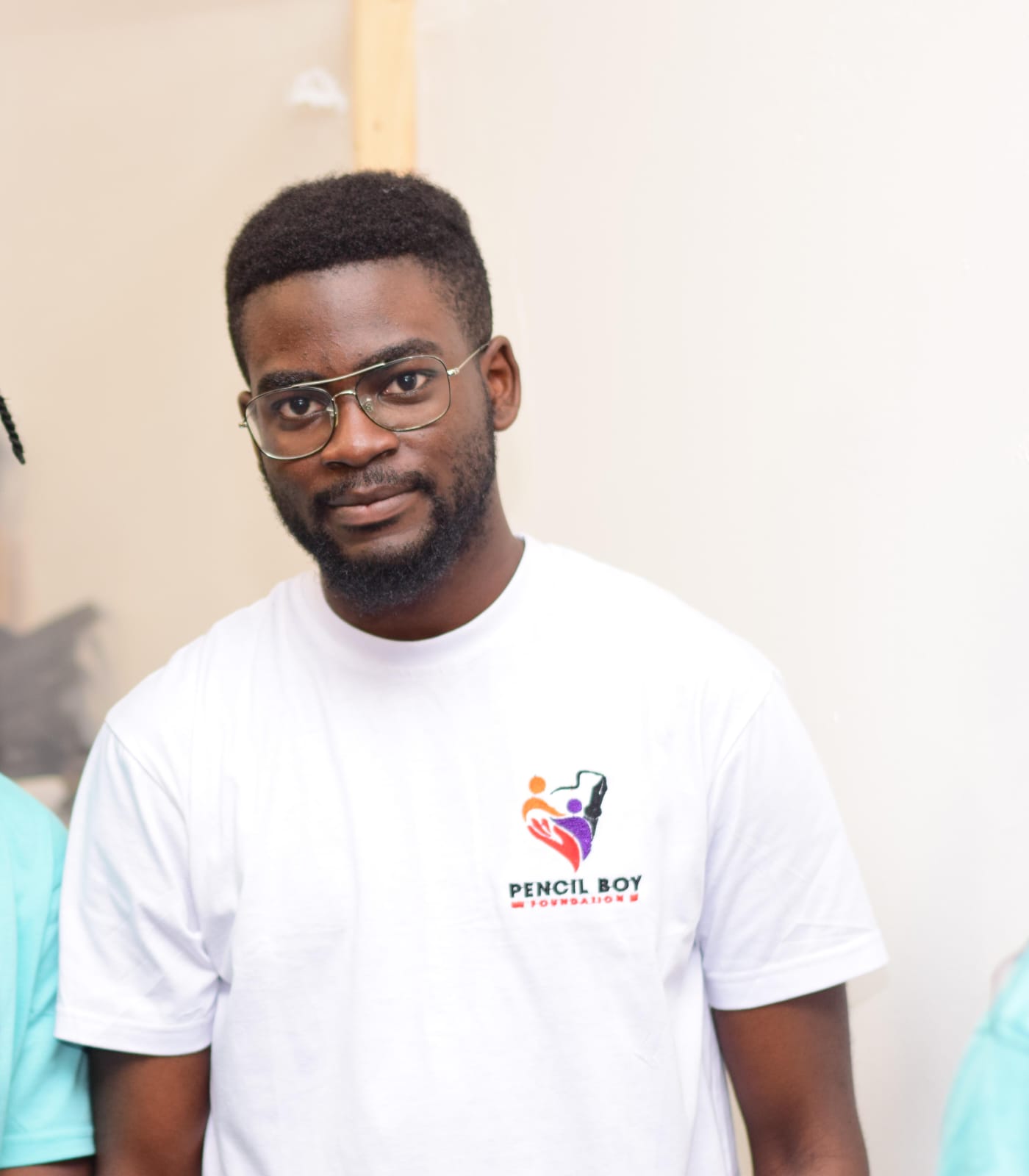 Founders of Pencil Boy Foundation